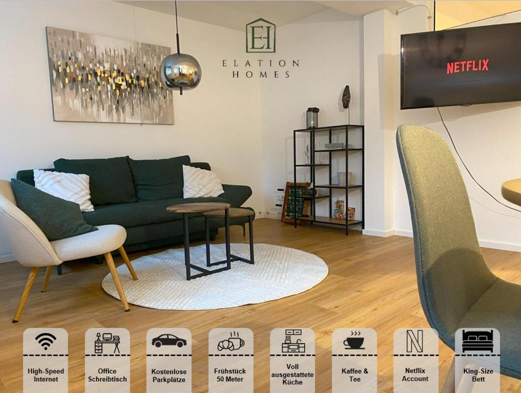 Traumhafte Business & Relax Wohnung Direkt Im Stadtkern Oettingens By Elation Homes Oettingen in Bayern Екстер'єр фото